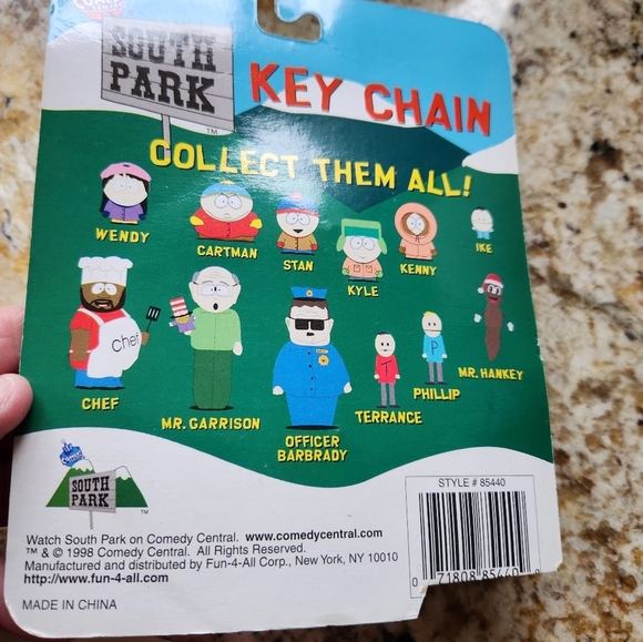 New Vintage South Park Key Chain Set - Of 6 Multicolor - Picture 4 of 15
